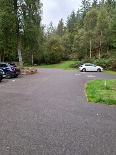 Glencoe lochan parking