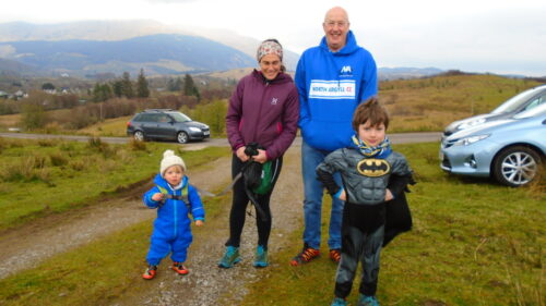 Guest appearance by Batman at Coille Nathais