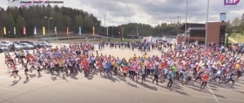 Friendship Relay mass start