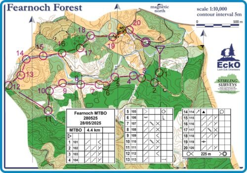 Fearnoch MTBO 28 05 2025